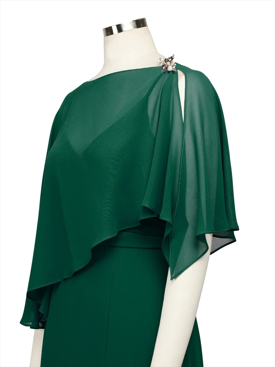 EA02750DG | Contemporary Eveningwear Elegant Design Shawl