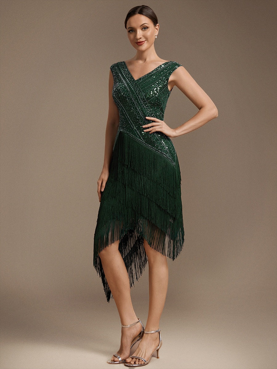 B2B-Exclusive Plus Size Sleeveless V-Neck Beaded Tulle Asymmetrical Cocktail Dresses - EC05987DG-R6.jpg