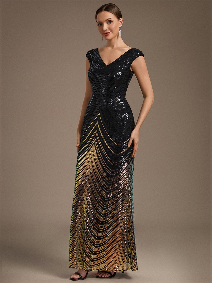 One Stop Shop Plus Size Sequin Sleeveless V-Neck Mermaid Maxi Evening Dresses - EE02829KG-R3.jpg