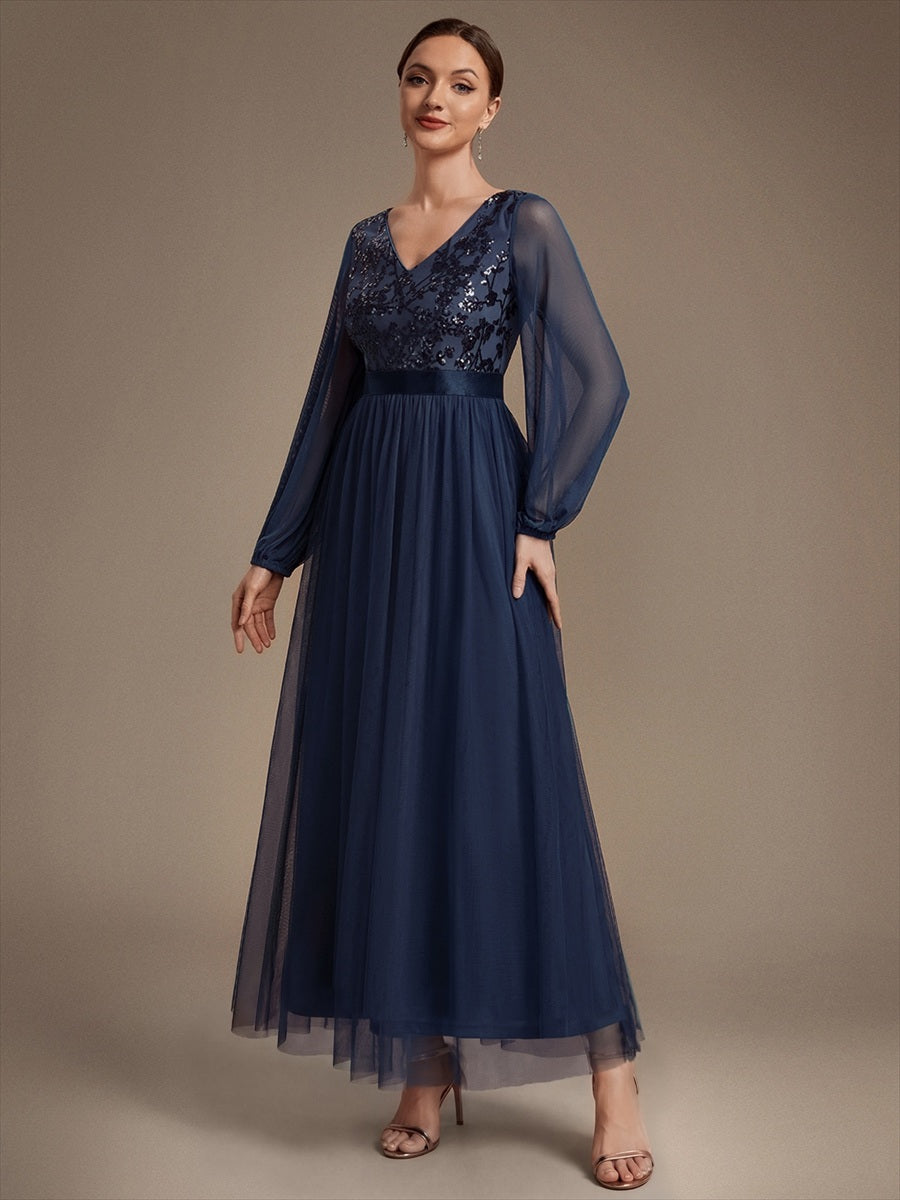 Factory Design Plus Size Maxi Long Sleeve Sequin Tulle V-Neck A-Line Evening Dresses - EE02846NB-R3.jpg