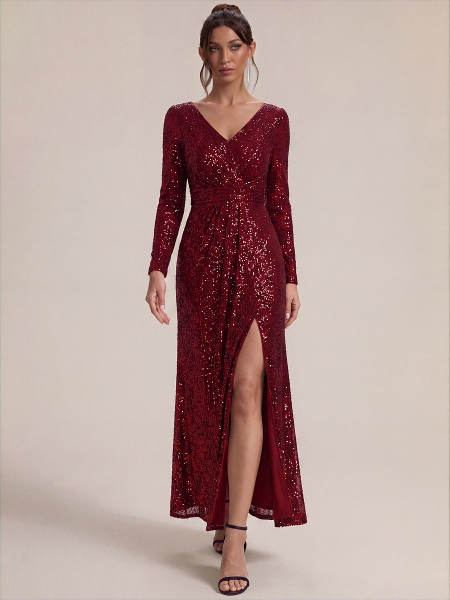 One Stop Shop Plus Size Long-Sleeve Sequin V-Neck Maxi Sheath Evening Dresses - EE03431BD-R8.jpg