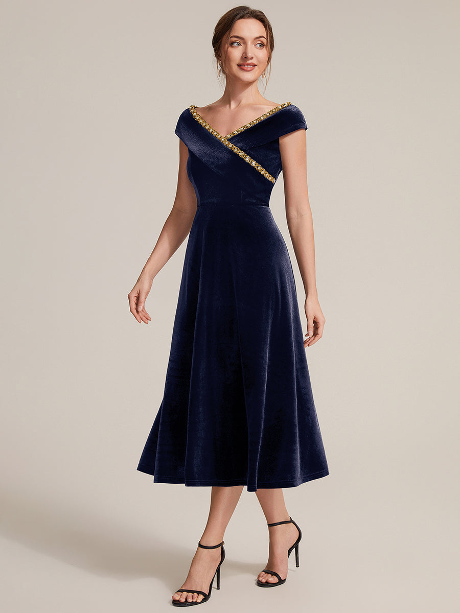Commercial Wholesale Plus Size Sleeveless Velvet V-Neck Sequin A-Line Wedding Guest Dresses - EG02789NB-R3.jpg