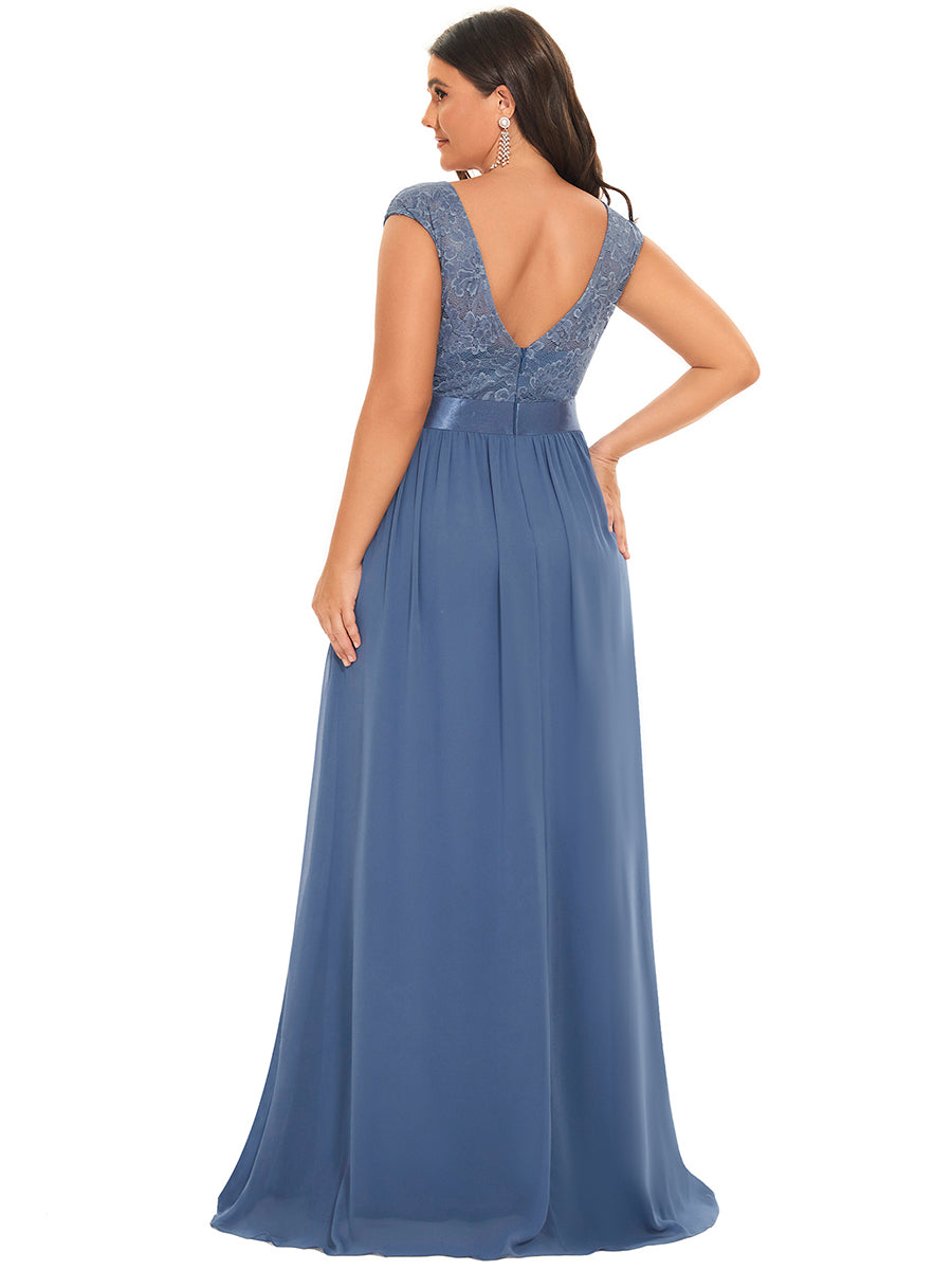 Wholesale Plus Size Fahion Lace Bridesmaid Dresses