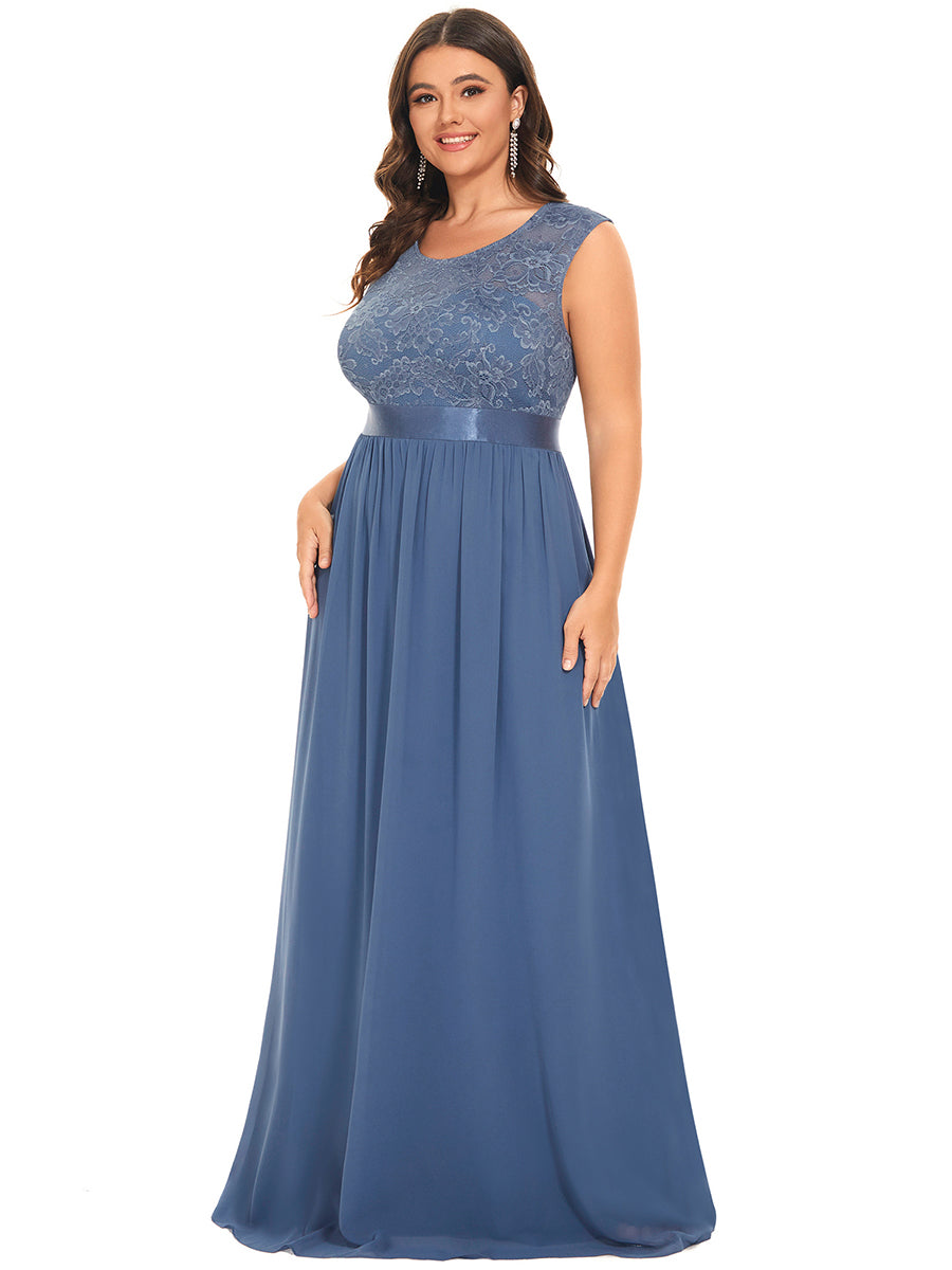 Wholesale Plus Size Fahion Lace Bridesmaid Dresses