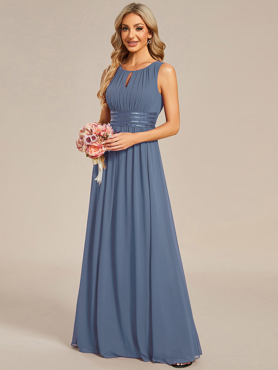 Color=Dusty Blue | B2B-Exclusive Strapless Embroidered A-Line Floor Length Non-Stretch Bridesmaid Dresses-Dusty Blue 29