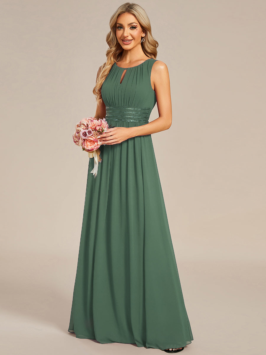 Color=Eucalyptus Green | B2B-Exclusive Strapless Embroidered A-Line Floor Length Non-Stretch Bridesmaid Dresses-Eucalyptus Green 34