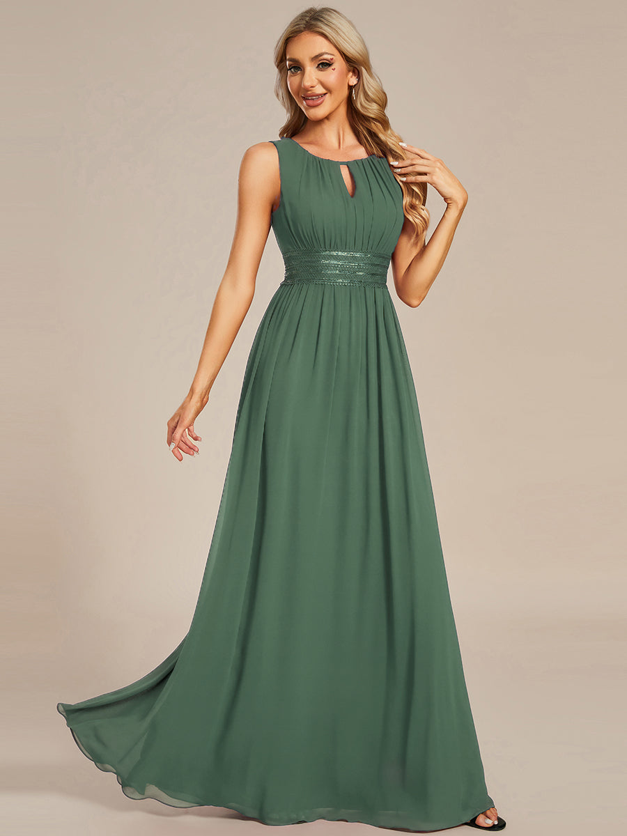 Color=Eucalyptus Green | B2B-Exclusive Strapless Embroidered A-Line Floor Length Non-Stretch Bridesmaid Dresses-Eucalyptus Green 35