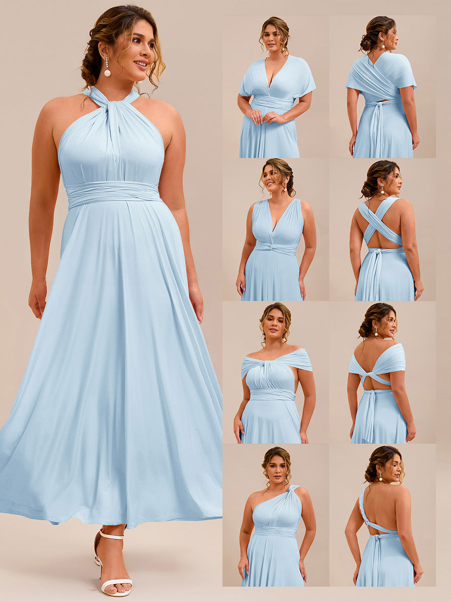 72 Styles Infinity Dress Multiway Bridesmaid Dress with Tube Top(Not Padded)