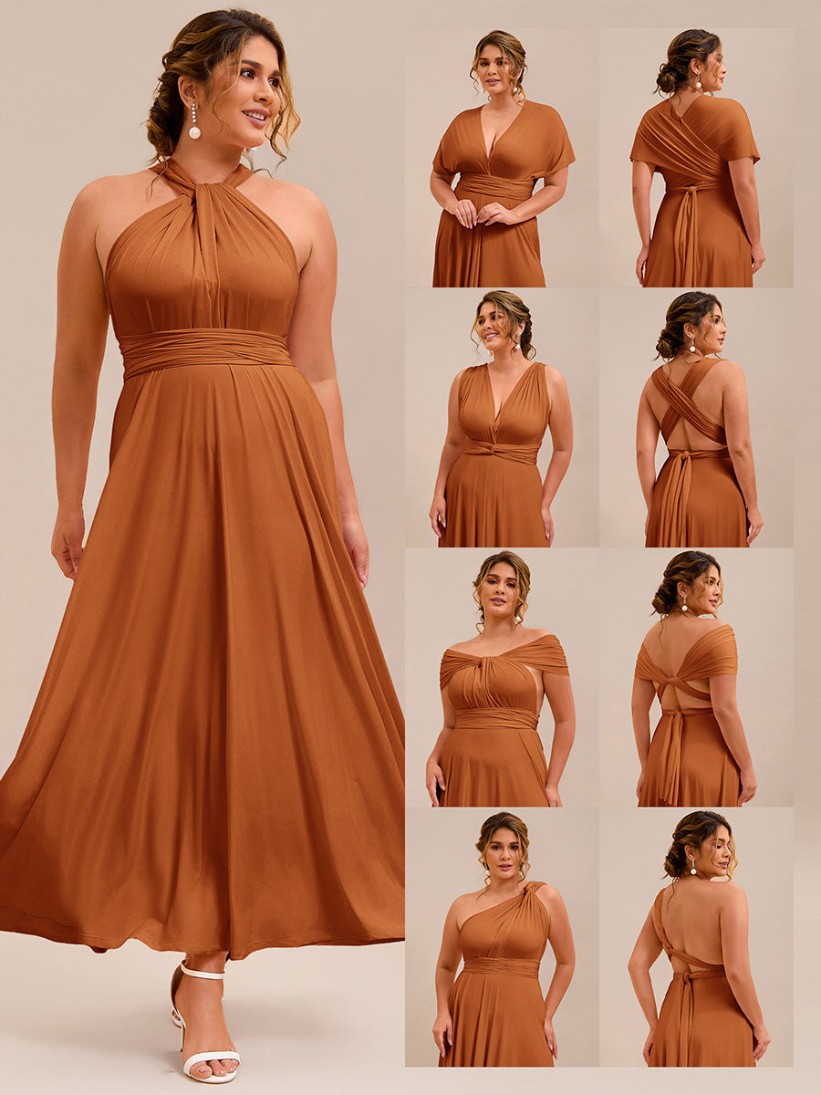 72 Styles Infinity Dress Multiway Bridesmaid Dress with Tube Top(Not Padded)