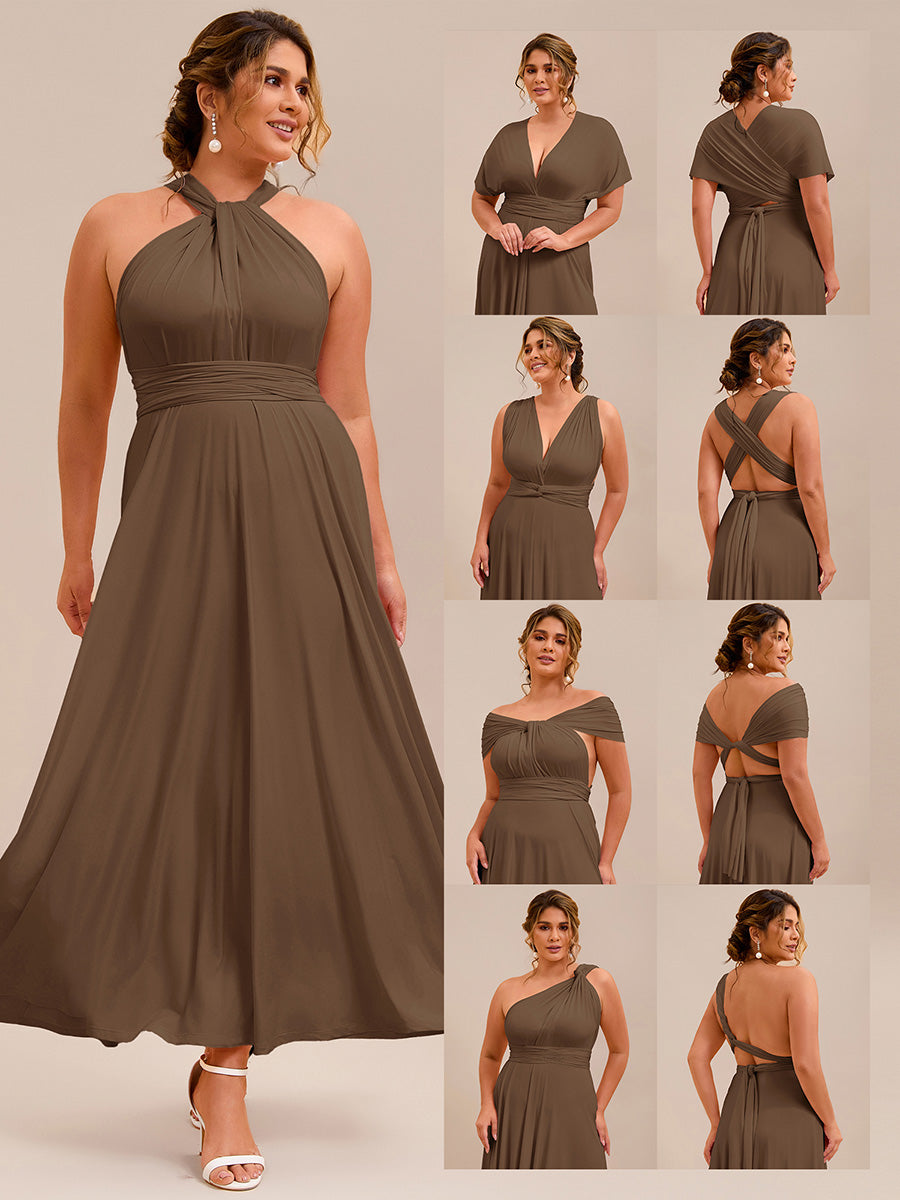 72 Styles Infinity Dress Multiway Bridesmaid Dress with Tube Top(Not Padded)