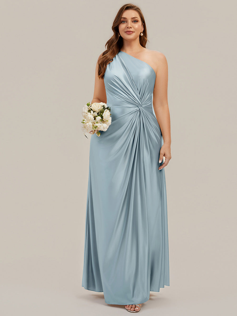Color=Sky Blue | Bulk Order Sleeveless A-Line High Stretch Asymmetrical Floor Length Dress with Thigh-High Slit, Bridesmaid Dresses-Sky Blue 10