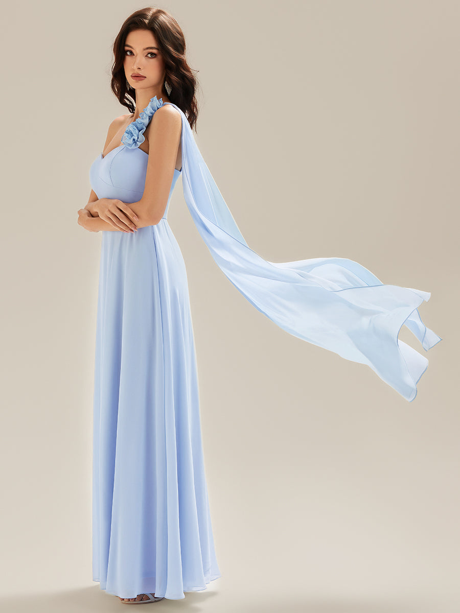 Color=Ice Blue | Sleeveless One Shoulder Floral A-Line Floor Length Bridesmaid Dresses-Ice Blue 10