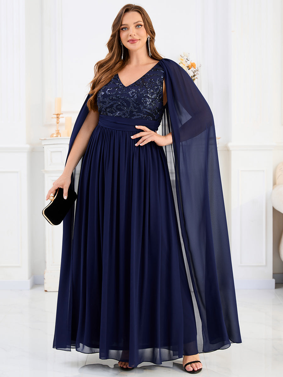 Color=Black | Bulk Wholesale Bridesmaid Sequin Dresse with Sequin Embroidery-Black 3