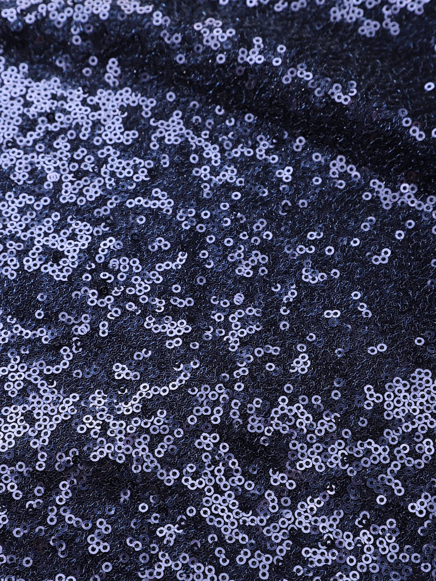 Plus Size Sparkly One Shoulder Sequin Bodycon Homecoming Dress#color_Navy Blue