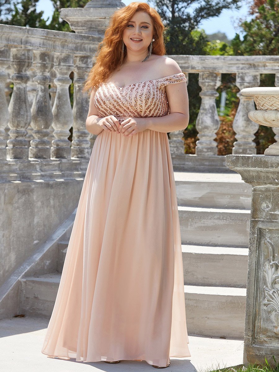 Gorgeous Off the Shoulder Sweetheart A Line Maxi Evening Dress -  Ever-Pretty UK