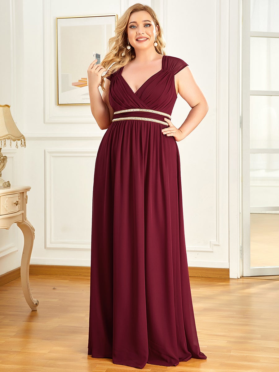 Plus Size Satin Burgundy Bridesmaid Dresses Plus Size Sleeveless Floor Length V Neck Wholesale Bridesmaid Dresses Plus Size Satin Burgundy Bridesmaid Dresses Plus Size Sleeveless Floor Length V Neck Wholesale Bridesmaid Dresses