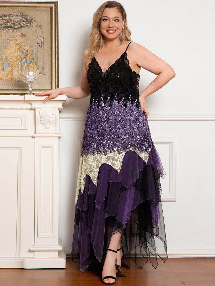Plus Wholesale Cocktail Prom Dresses for Women Asymmetric Hem Sexy V Neck Plus Wholesale Cocktail Prom Dresses for Women Asymmetric Hem Sexy V Neck
