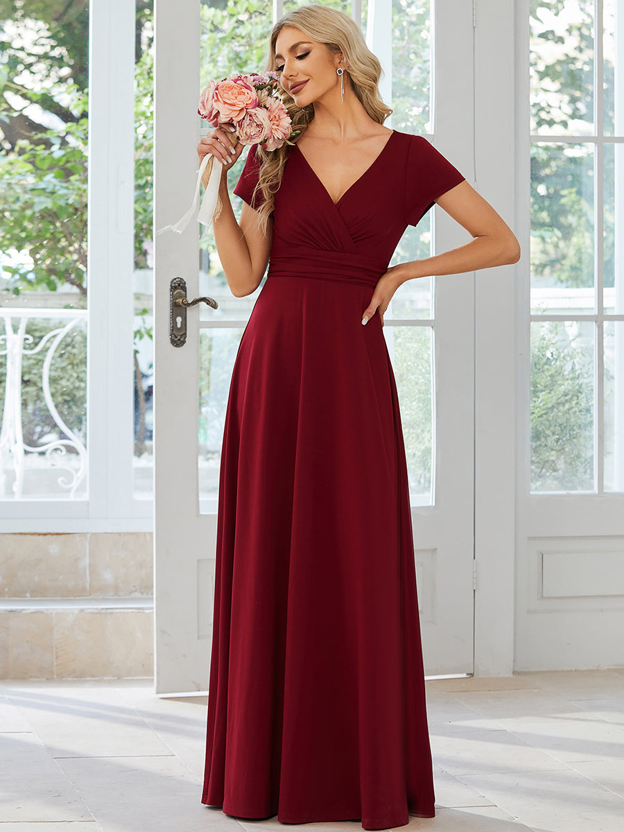 Bride Infinity Dress Burgundy Wine EverPretty Elegant V Neck Flowy Chiffon Bridesmaid Dresses With Wraps Burgundy Bride Infinity Dress Burgundy Wine EverPretty Elegant V Neck Flowy Chiffon Bridesmaid Dresses With Wraps Burgundy