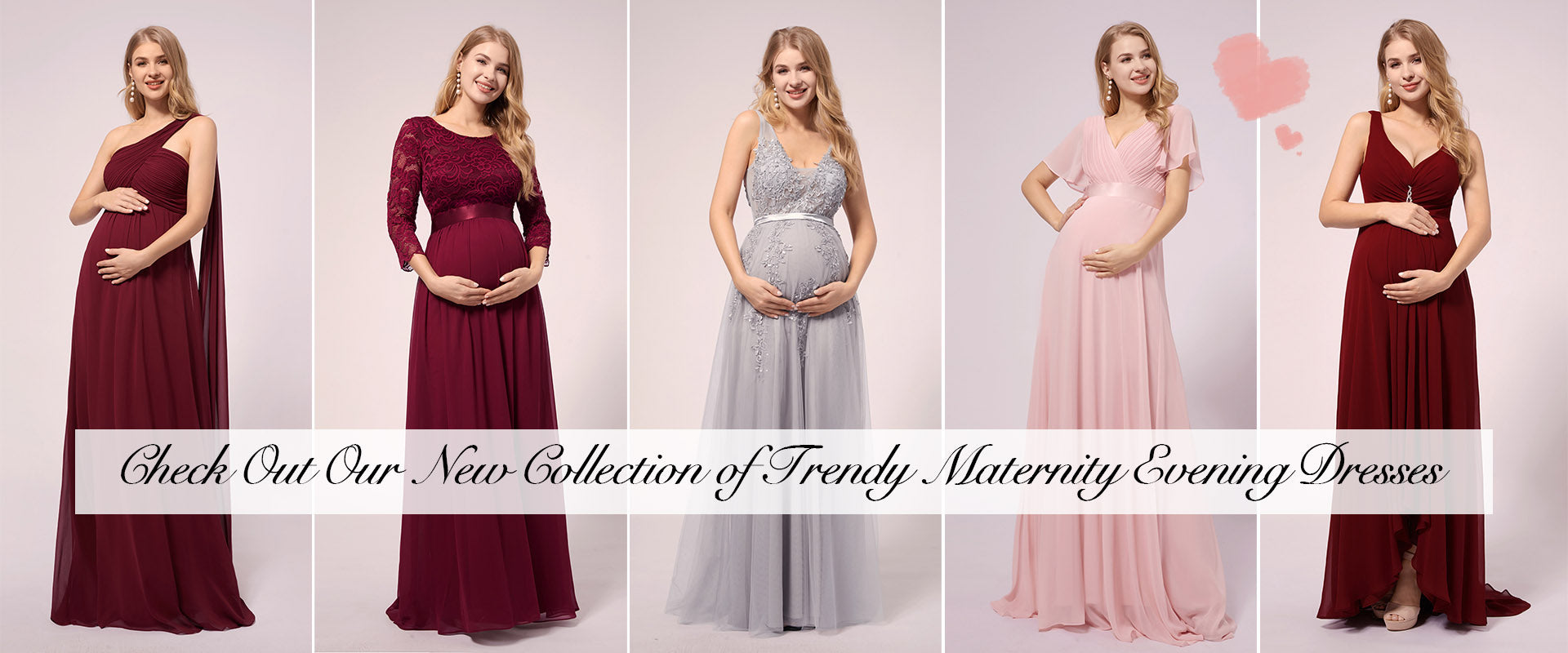 Check Out Our New Collection of Trendy Maternity Evening Dresses