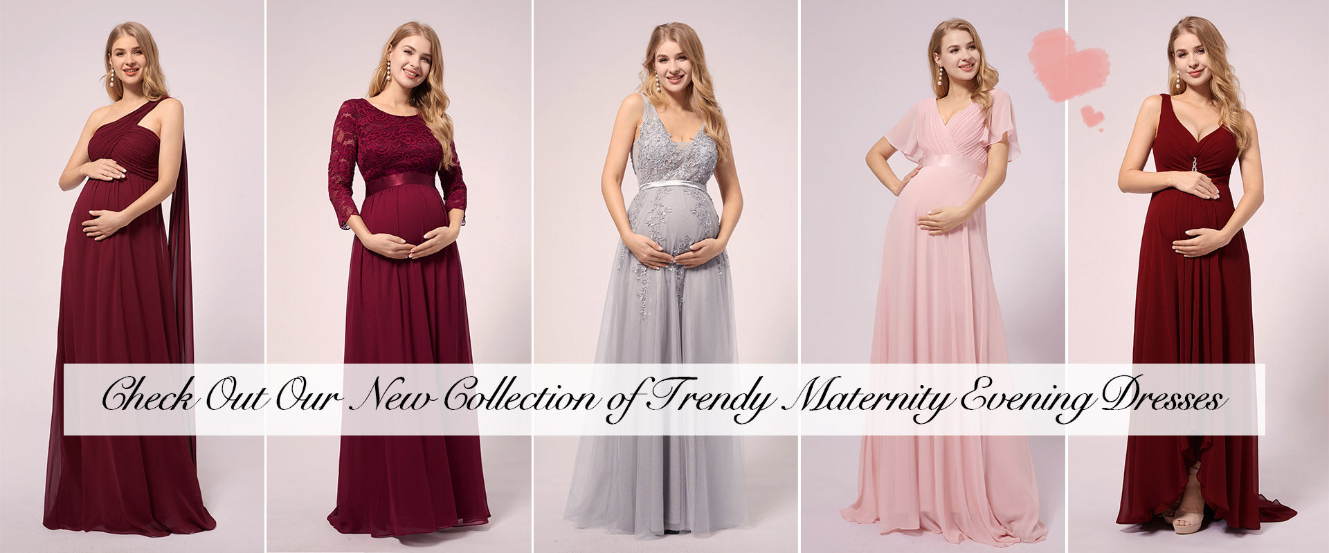 Check Out Our New Collection of Trendy Maternity Evening Dresses