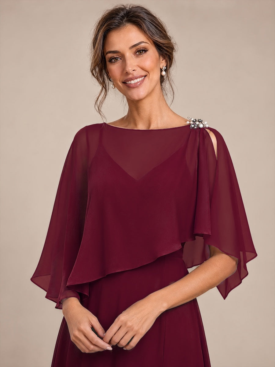 EA02750BD | Contemporary Eveningwear Elegant Design Shawl