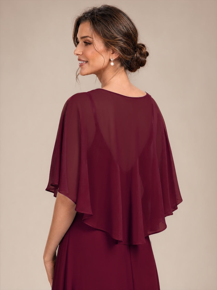 EA02750BD | Contemporary Eveningwear Elegant Design Shawl