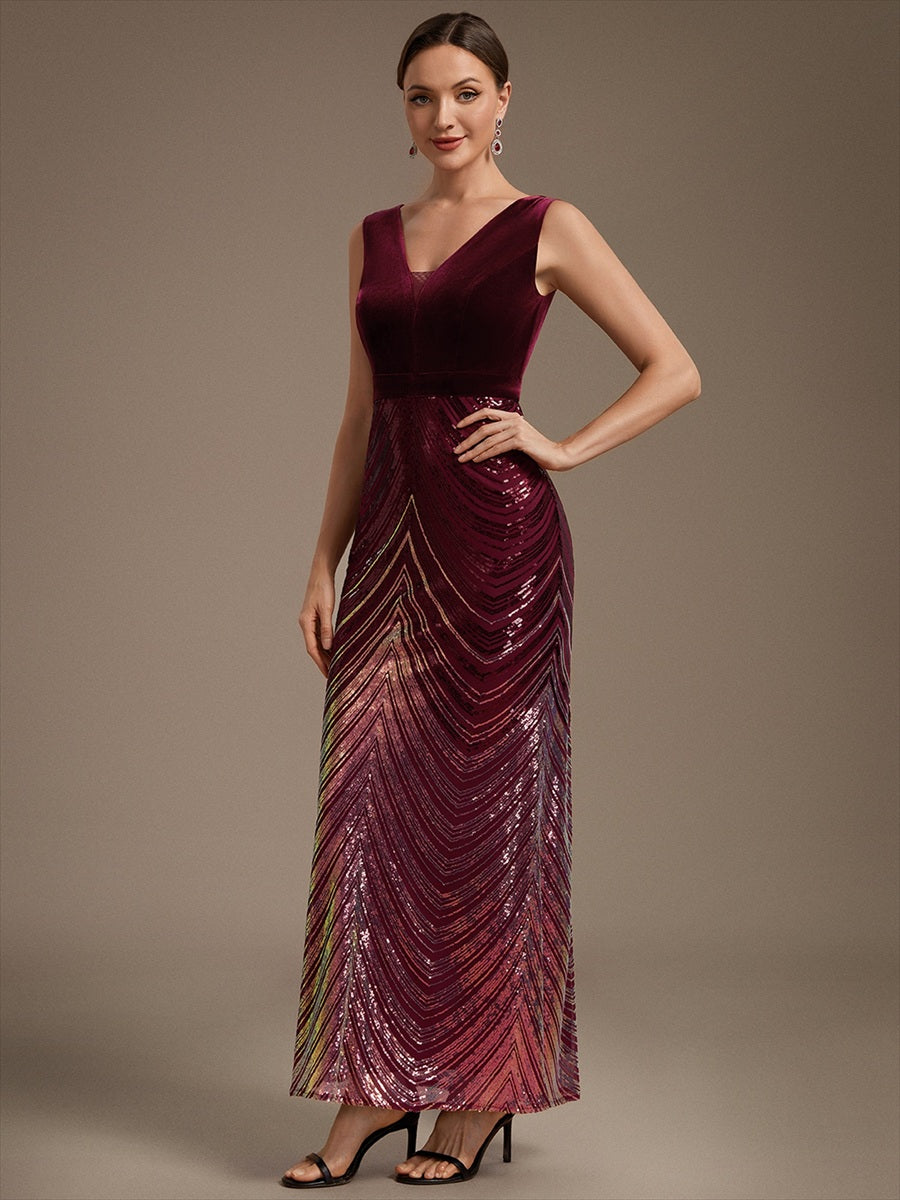 Fast Delivery Plus Size Sleeveless V-Neck Ombre Sequin Mermaid Maxi Evening Dresses - EE02788BD-R3.jpg
