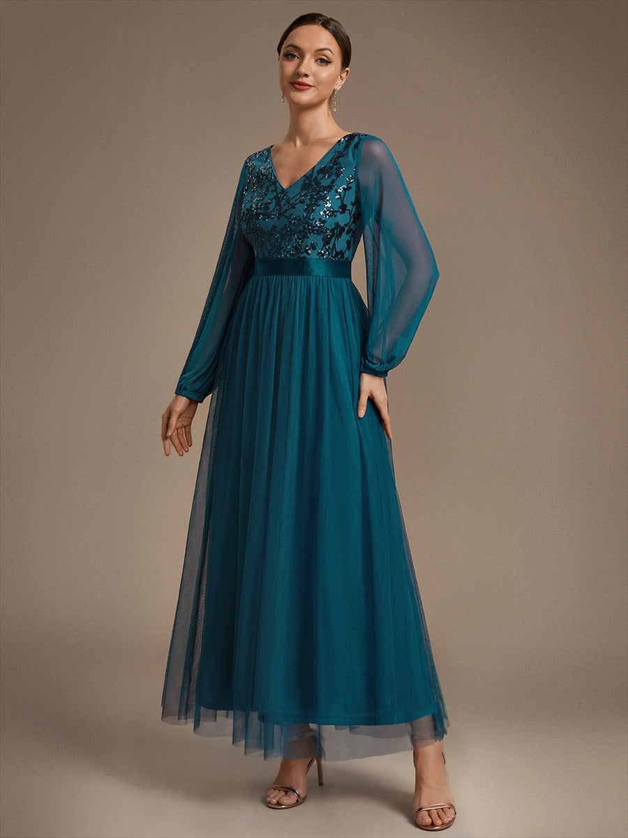 Factory Design Plus Size Maxi Long Sleeve Sequin Tulle V-Neck A-Line Evening Dresses - EE02846TE-R3.jpg