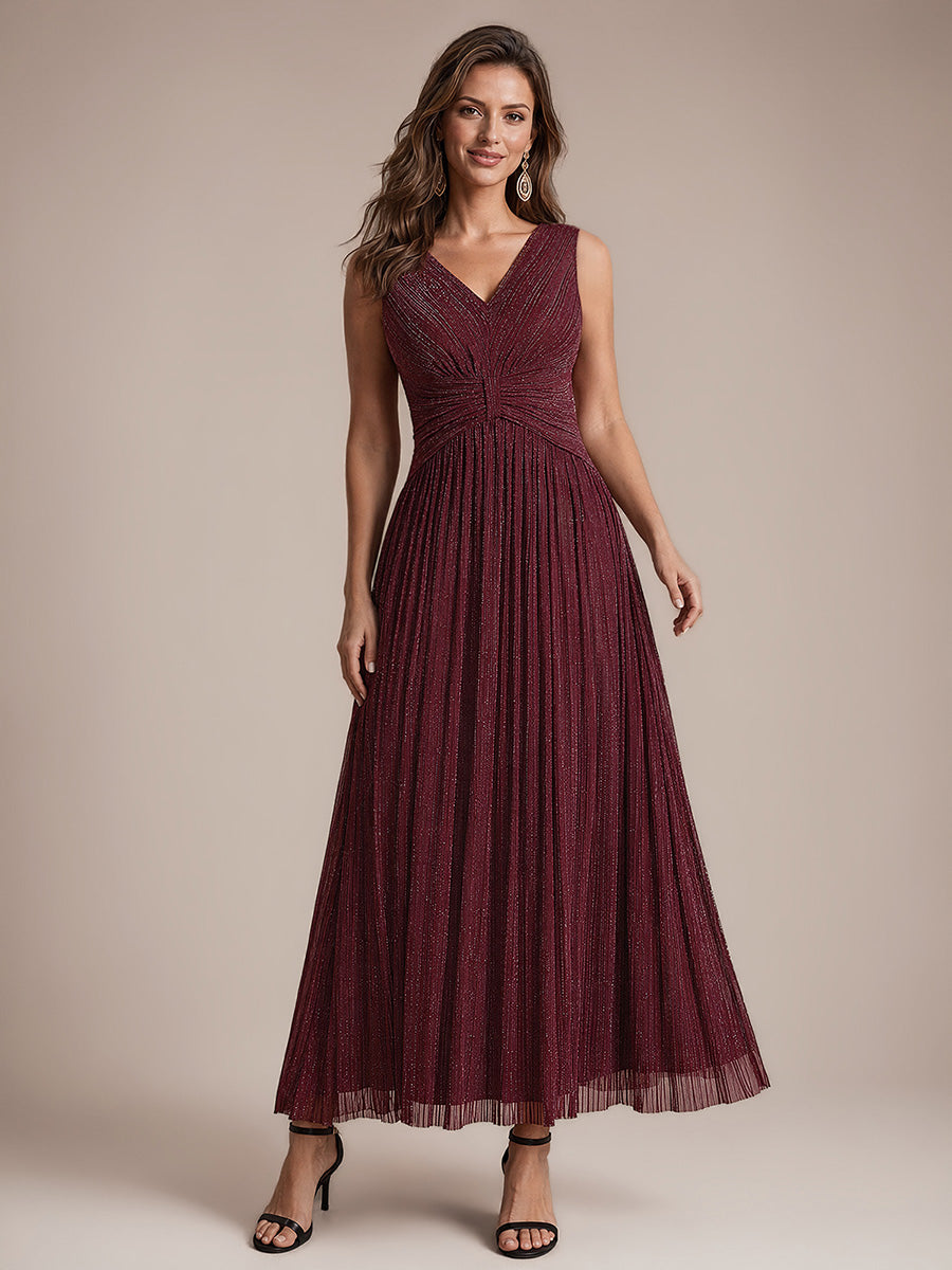 EE02868BD | Tulle Sleeveless A-Line Evening Dress
