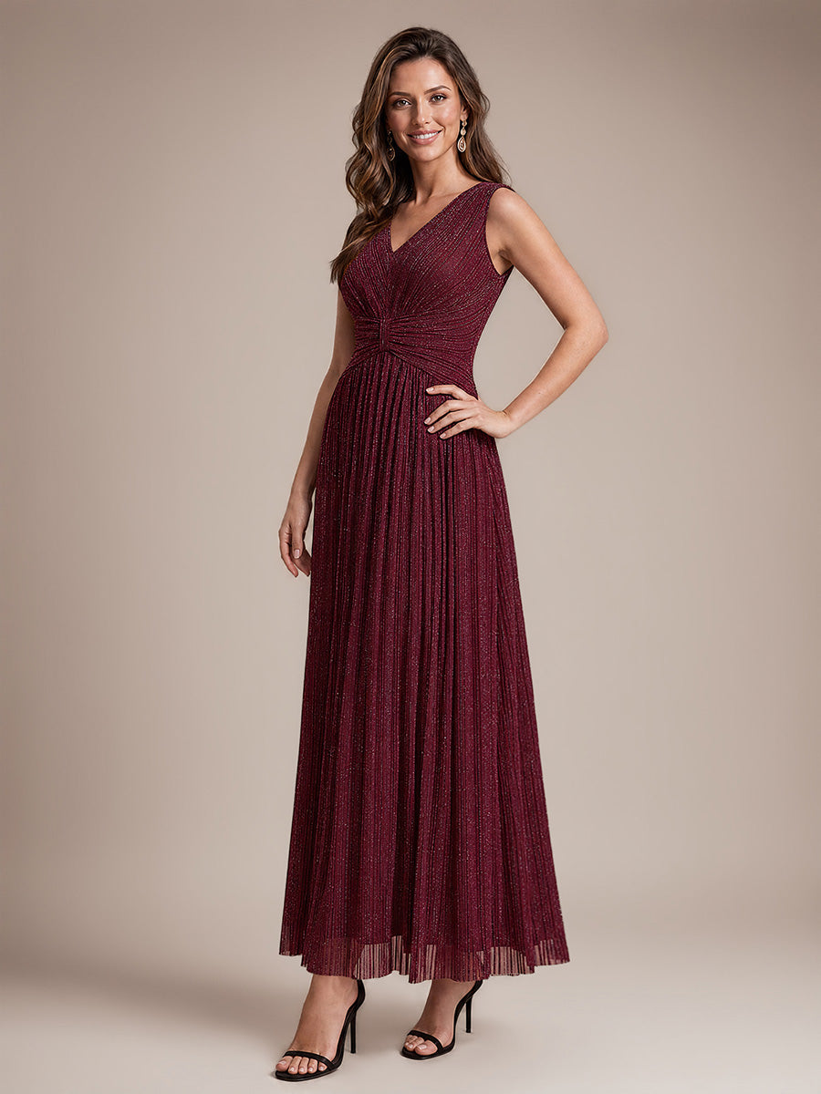 EE02868BD | Tulle Sleeveless A-Line Evening Dress
