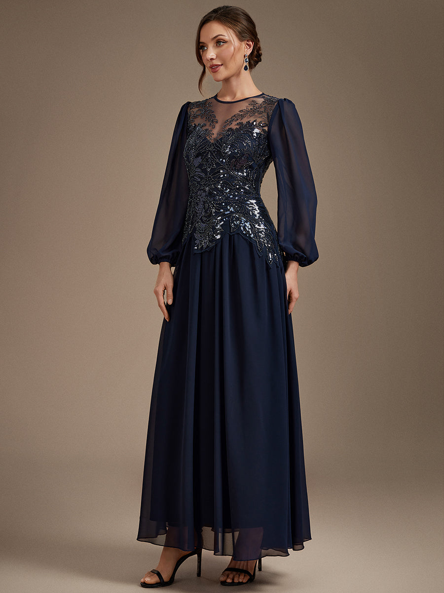 Bulk Order Plus Size Long Sleeve Sequin Chiffon Round Neck A-Line Evening Dresses - EE02875NB-R3.jpg