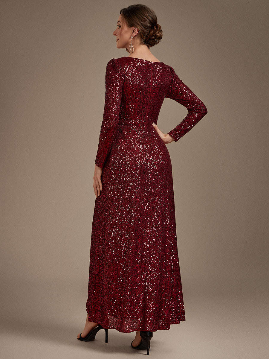 One Stop Shop Plus Size Long-Sleeve Sequin V-Neck Maxi Sheath Evening Dresses - EE03431BD-R2.jpg