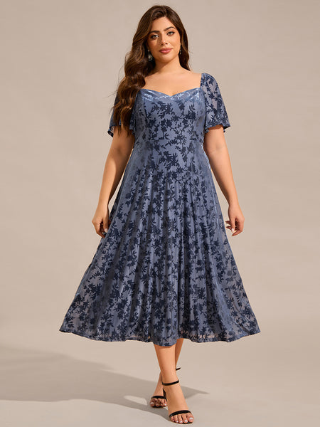 plus size tea party dresses Exquisite Square Neckline length Wedding Guest w youll love dancing the Material:Engineered Wood Edith Head | Costume RD-01.28.26
