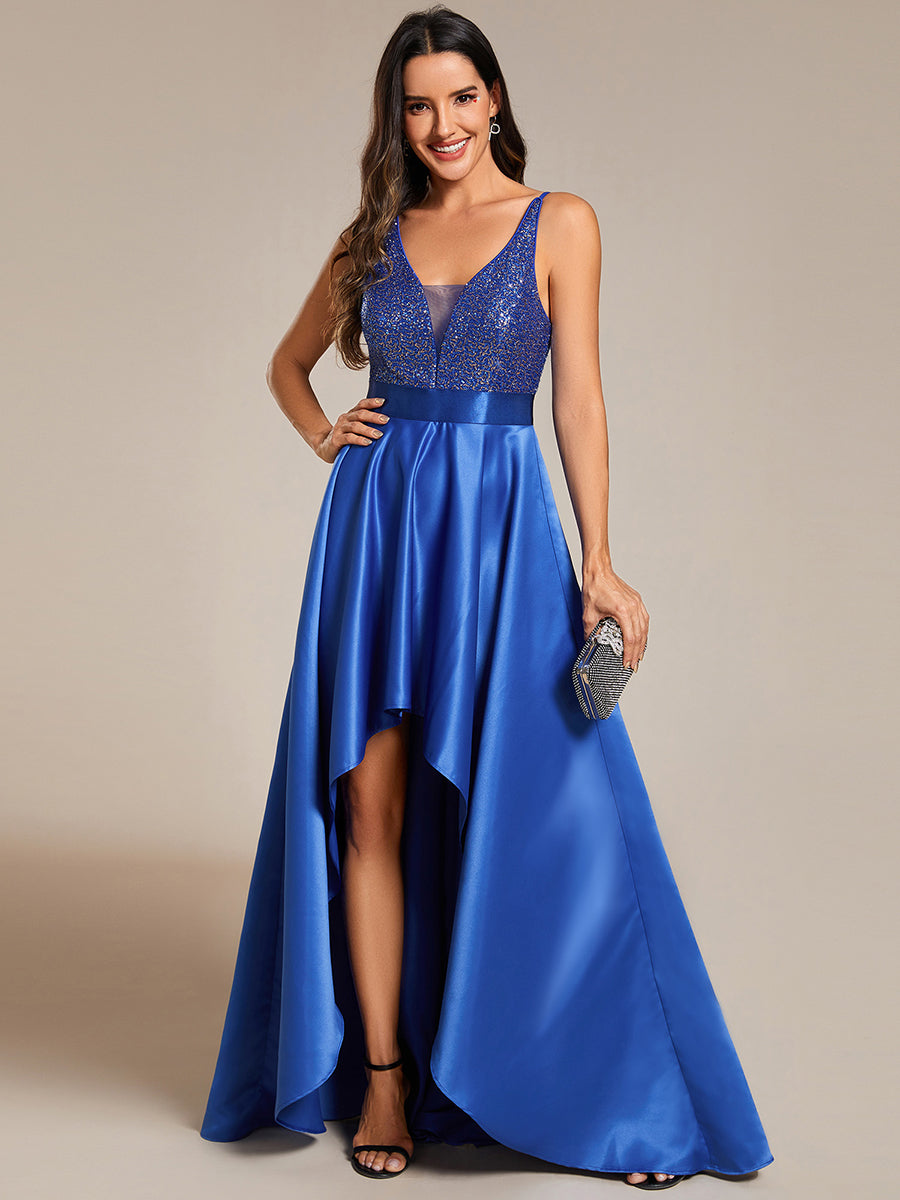 Color=Sapphire Blue | Sexy Backless Sparkly Prom Dresses For Women With Irregular Hem-Sapphire Blue 3