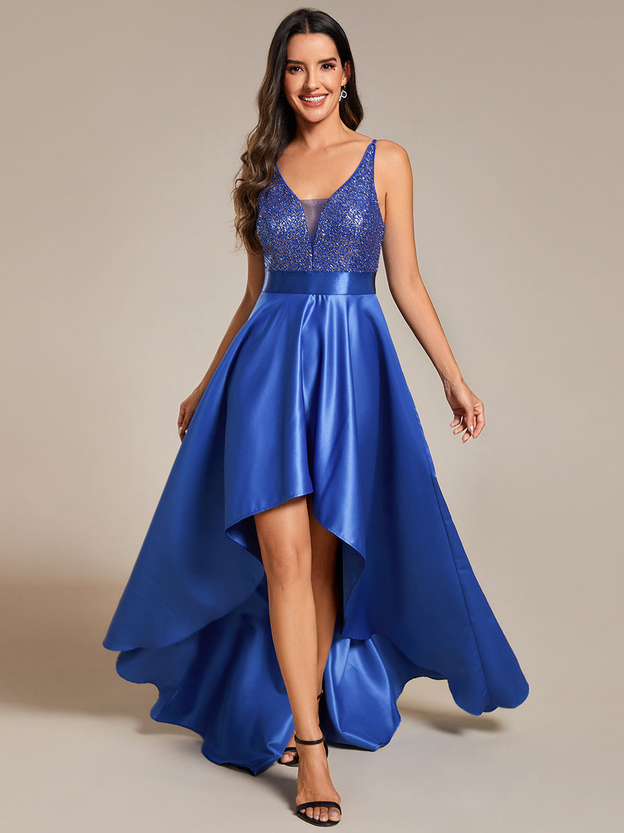 Color=Sapphire Blue | Sexy Backless Sparkly Prom Dresses For Women With Irregular Hem-Sapphire Blue 1