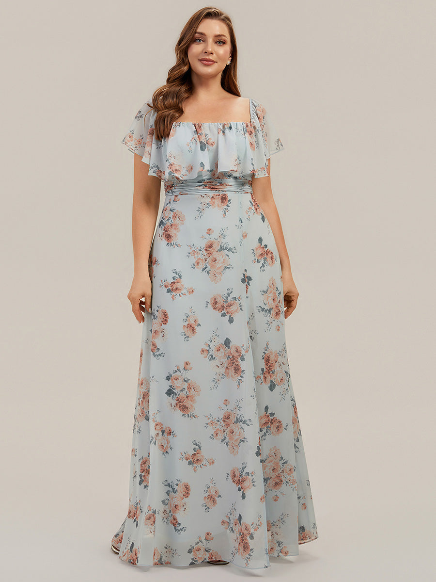 Color=Amber Bloom | Fast Delivery Short Sleeve Off Shoulder Pleated A-Line Floor Length Bridesmaid Dresses-Amber Bloom 10