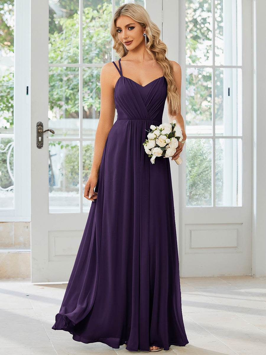 Dark Purple Purple Bride Dresses Purple Lady Of Honour Dresses