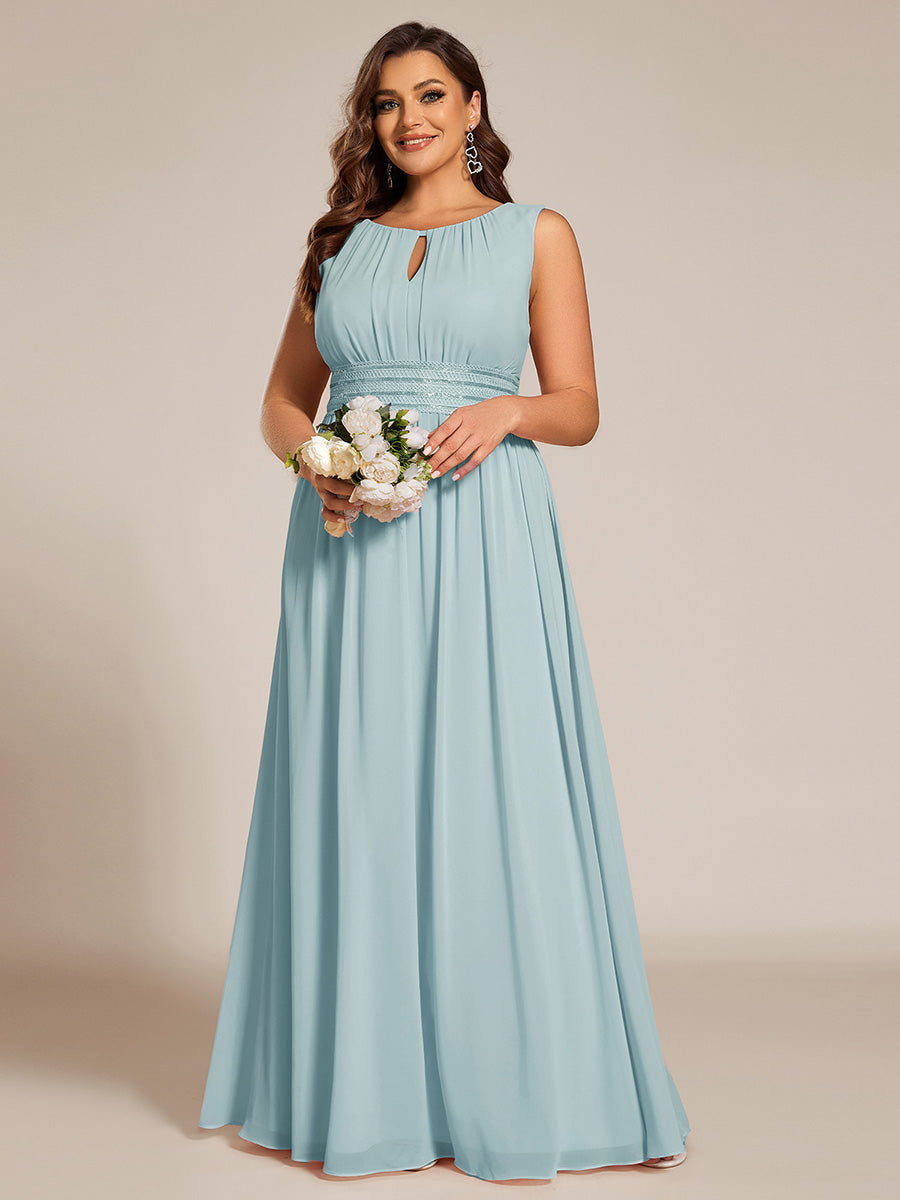 Color=Sky Blue | Commercial Wholesale Sleeveless Embroidered Round Neck A-Line Floor Length Bridesmaid Dresses-Sky Blue 10