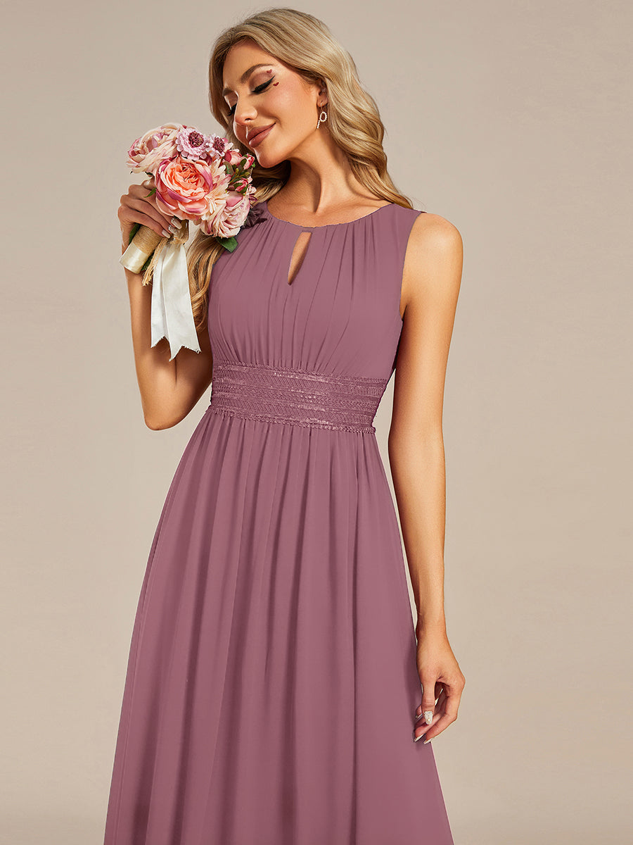 Color=Purple Orchid | Wholesale Sleeveless Embroidered Round Neck A-Line Floor Length Bridesmaid Dresses-Purple Orchid 13