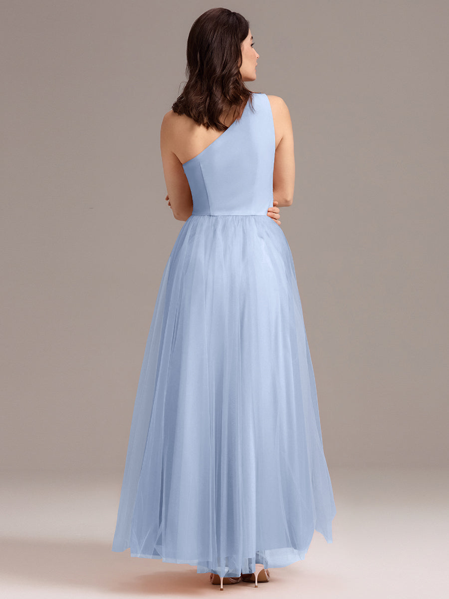 Color=Ice Blue | Custom Solutions Sleeveless Asymmetrical Pleated A-Line Floor Length Bridesmaid Dresses-Ice Blue 22