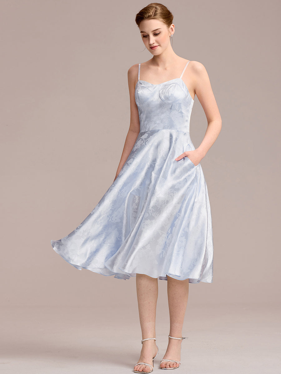 Color=Ice Blue | Industrial Use Sleeveless Sweetheart Neck Embroidered A-Line Midi Wedding Guest Dresses-Ice Blue 4