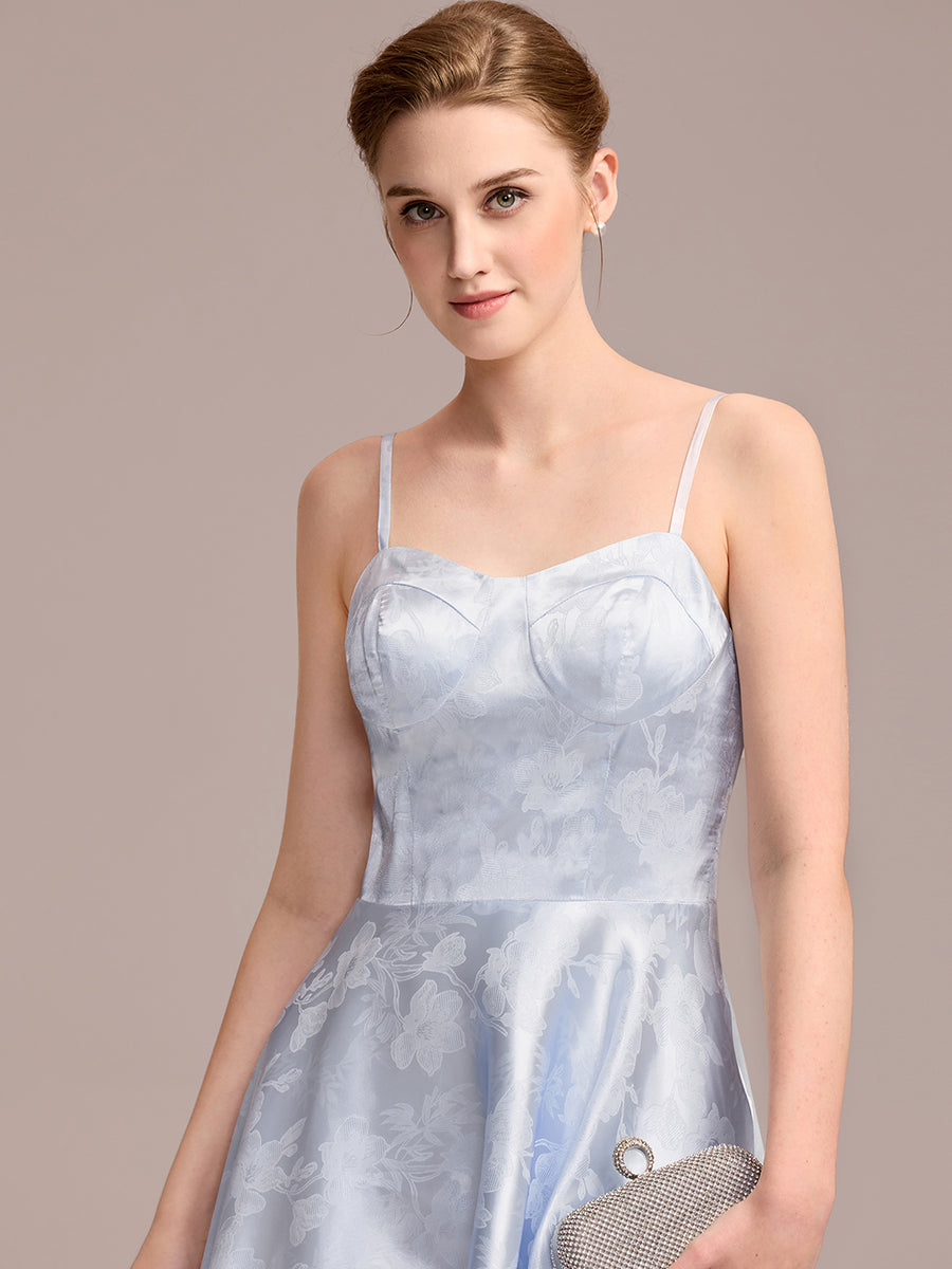 Color=Ice Blue | Industrial Use Sleeveless Sweetheart Neck Embroidered A-Line Midi Wedding Guest Dresses-Ice Blue 3