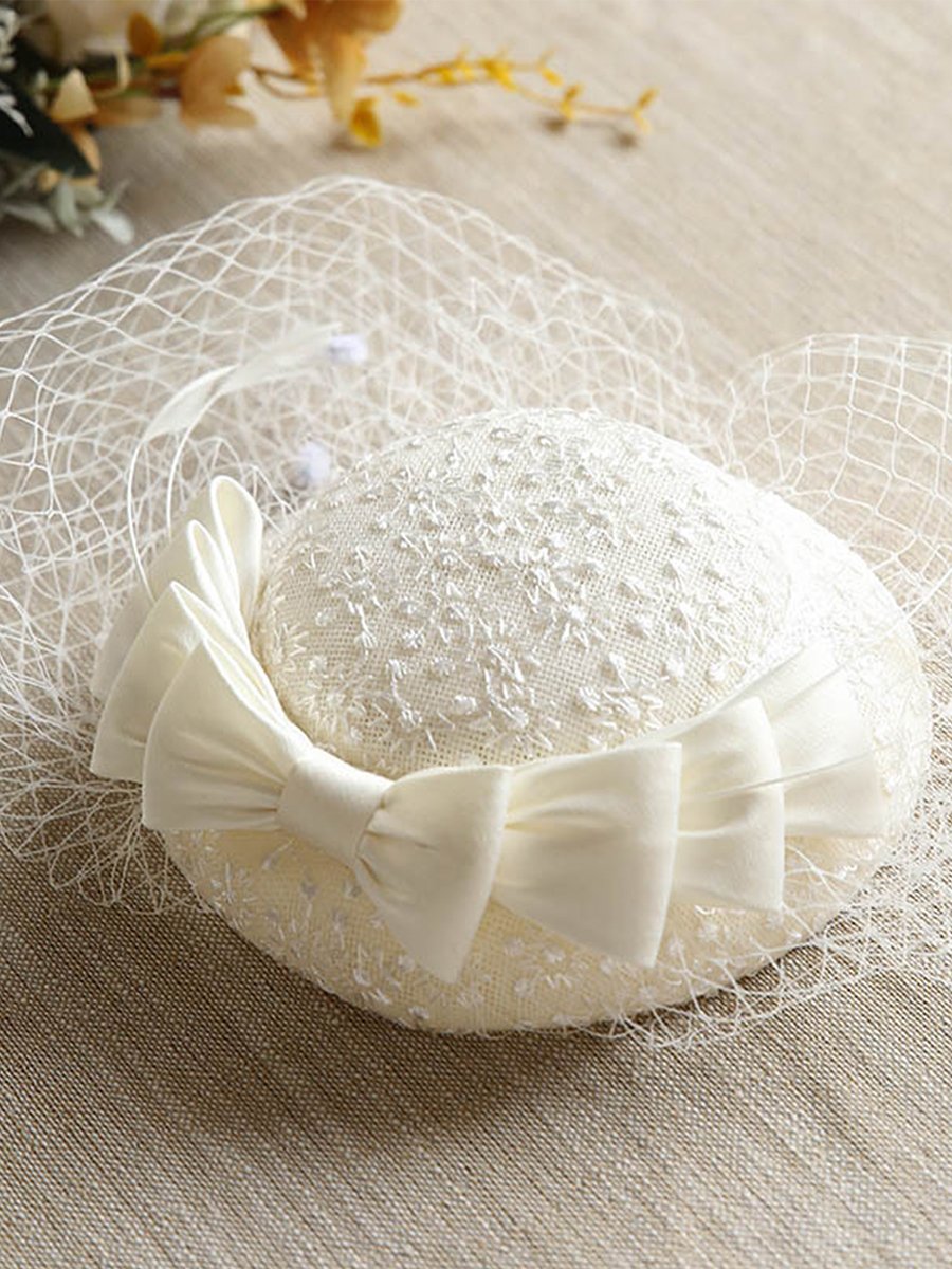 Color=Cream | Plain Maxi Fishtail Wedding Dress With Ruffle Sleeves-Cream 2