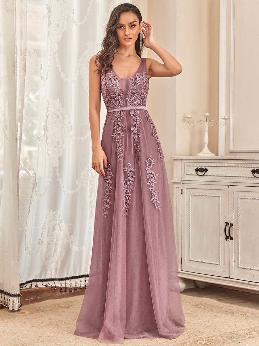 Color=Orchid | Women's Fashion Sleeveless Wholesale Plus Size Party Dresses-Orchid 2