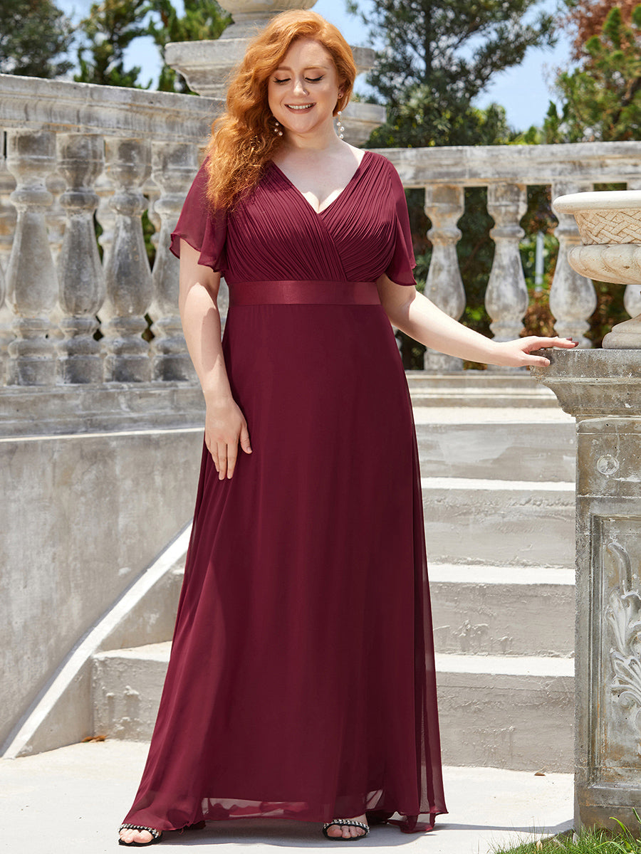 Wholesale Plus Size Maxi Dresses for Evening Chiffon Fashion Wholesale Plus Size Maxi Dresses for Evening Chiffon Fashion