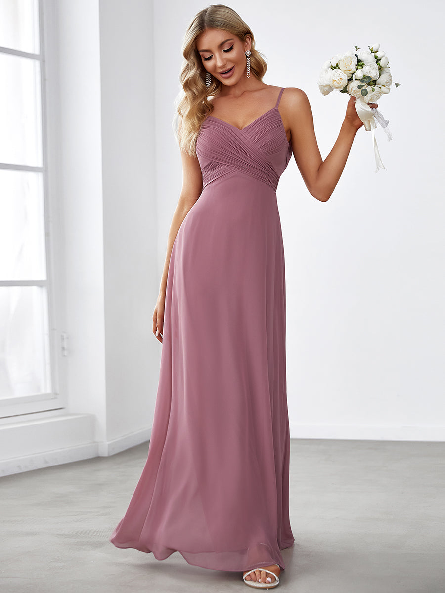 Color=Orchid | Sleeveless Wholesale Evening Dresses with an A Line Silhouette-Orchid 3