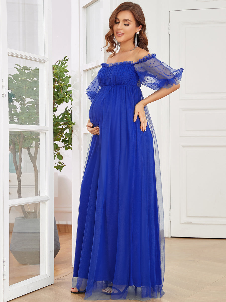 Sapphire blue maxi dress Clearance