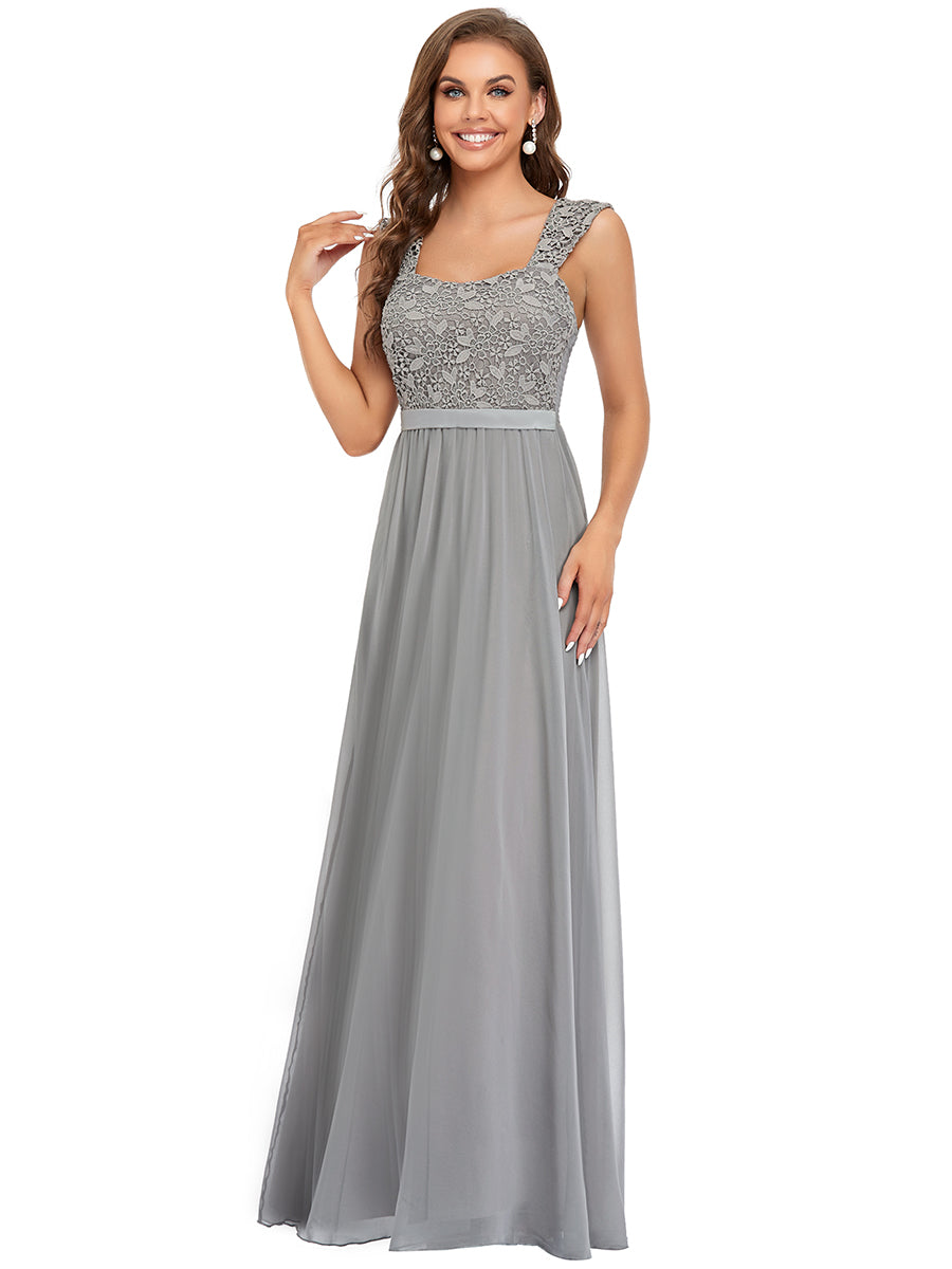 Color=Grey | elegant-a-line-chiffon-wholesale-bridesmaid-dress-with-lace-bodice-ez07704-Grey 7